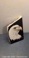 MaxSold Auction: Bald eagle painting on stone - Victoria (British Columbia, Canada) SELLER MANAGED Reseller Online Auction - Cecelia Road