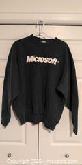 MaxSold Auction: Vintage Microsoft sweater - Victoria (British Columbia, Canada) SELLER MANAGED Reseller Online Auction - Cecelia Road