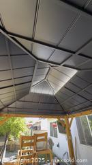 MaxSold Auction: 10 ft. x 10 ft. Wood Hardtop Gazebo with Galvanized Steel Double Roof - Los Angeles (California, USA) SELLER MANAGED Estate Sale Online Auction - Kittridge Street