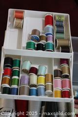 MaxSold Auction: Clear Sewing Box - Hamilton (Ontario, Canada) SELLER MANAGED Estate Sale Online Auction - Jerseyville Road West