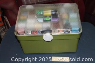 MaxSold Auction: Green Sewing Box - Hamilton (Ontario, Canada) SELLER MANAGED Estate Sale Online Auction - Jerseyville Road West