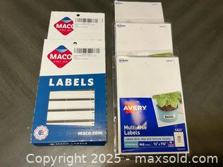 MaxSold Auction: New Labels  - Forks Township (Pennsylvania, USA) SELLER MANAGED Downsizing Online Auction - Ben Jon Road
