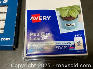 MaxSold Auction: New Labels  - Forks Township (Pennsylvania, USA) SELLER MANAGED Downsizing Online Auction - Ben Jon Road