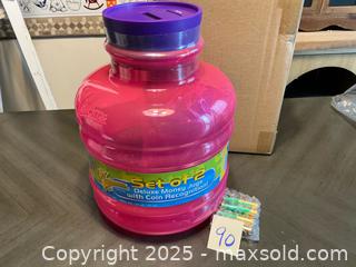 MaxSold Auction: Set of 2 Money Jugs w/Coin Recognition - Small Jug Is Inside Large Jug - Forks Township (Pennsylvania, USA) SELLER MANAGED Downsizing Online Auction - Ben Jon Road