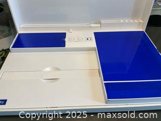 MaxSold Auction: Worky Portable Workstation Desk (see description) - Forks Township (Pennsylvania, USA) SELLER MANAGED Downsizing Online Auction - Ben Jon Road
