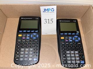 MaxSold Auction: 2 Texas Instruments TI-89 - Cupertino (California, USA) PARTNER MANAGED Estate Sale Online Auction - Maria Rosa Way