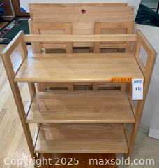 MaxSold Auction: 3 Folding Bookcases - Cupertino (California, USA) PARTNER MANAGED Estate Sale Online Auction - Maria Rosa Way
