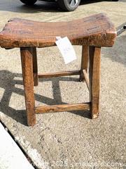 MaxSold Auction: Antique Rustic Bench - Cupertino (California, USA) PARTNER MANAGED Estate Sale Online Auction - Maria Rosa Way
