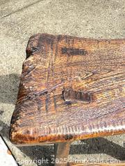 MaxSold Auction: Antique Rustic Bench - Cupertino (California, USA) PARTNER MANAGED Estate Sale Online Auction - Maria Rosa Way