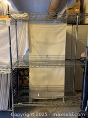 MaxSold Auction: Chrome Shelving Unit - Cupertino (California, USA) PARTNER MANAGED Estate Sale Online Auction - Maria Rosa Way