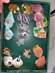 MaxSold Auction: Costume Jewelry #4 with Handmade Glass Pendants - Cupertino (California, USA) PARTNER MANAGED Estate Sale Online Auction - Maria Rosa Way