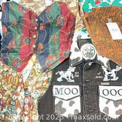 MaxSold Auction: Customized Vests - Cupertino (California, USA) PARTNER MANAGED Estate Sale Online Auction - Maria Rosa Way