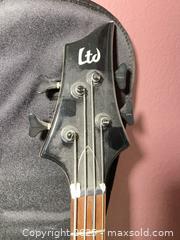 MaxSold Auction: ESP / LTD 4-String Electric Bass Guitar - Cupertino (California, USA) PARTNER MANAGED Estate Sale Online Auction - Maria Rosa Way