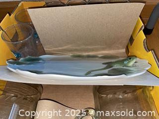 MaxSold Auction: Franz Lily Pad Tray  - Cupertino (California, USA) PARTNER MANAGED Estate Sale Online Auction - Maria Rosa Way