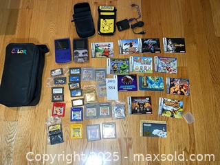 MaxSold Auction: Gameboys Bundle - Cupertino (California, USA) PARTNER MANAGED Estate Sale Online Auction - Maria Rosa Way