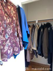 MaxSold Auction: Statement Coats - Cupertino (California, USA) PARTNER MANAGED Estate Sale Online Auction - Maria Rosa Way