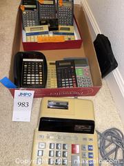 MaxSold Auction: Texas Instruments &#38; More Calculators - Cupertino (California, USA) PARTNER MANAGED Estate Sale Online Auction - Maria Rosa Way