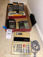 MaxSold Auction: Texas Instruments &#38; More Calculators - Cupertino (California, USA) PARTNER MANAGED Estate Sale Online Auction - Maria Rosa Way