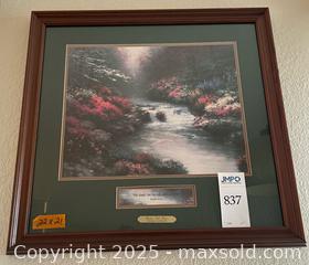 MaxSold Auction: Thomas Kinkade Artwork - Cupertino (California, USA) PARTNER MANAGED Estate Sale Online Auction - Maria Rosa Way