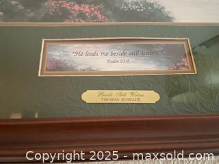 MaxSold Auction: Thomas Kinkade Artwork - Cupertino (California, USA) PARTNER MANAGED Estate Sale Online Auction - Maria Rosa Way