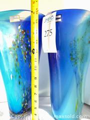 MaxSold Auction: Trio Art Glass Vases - Cupertino (California, USA) PARTNER MANAGED Estate Sale Online Auction - Maria Rosa Way