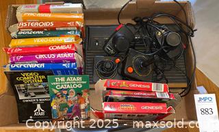 MaxSold Auction: Vintage Atari Console and Games - Cupertino (California, USA) PARTNER MANAGED Estate Sale Online Auction - Maria Rosa Way