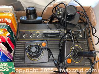 MaxSold Auction: Vintage Atari Console and Games - Cupertino (California, USA) PARTNER MANAGED Estate Sale Online Auction - Maria Rosa Way