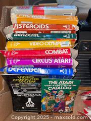 MaxSold Auction: Vintage Atari Console and Games - Cupertino (California, USA) PARTNER MANAGED Estate Sale Online Auction - Maria Rosa Way