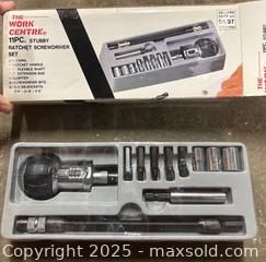 MaxSold Auction: 11pc Ratchet Screw Driver Set - Point Edward (Ontario, Canada) PARTNER MANAGED Estate Sale Online Auction -  Michigan Avenue