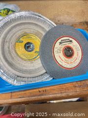 MaxSold Auction: 2 Grinding Wheels 6" - Point Edward (Ontario, Canada) PARTNER MANAGED Estate Sale Online Auction -  Michigan Avenue