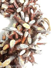 MaxSold Auction: 3 @ 13" Wreath, Rustic Twig & Silvered  - Point Edward (Ontario, Canada) PARTNER MANAGED Estate Sale Online Auction -  Michigan Avenue