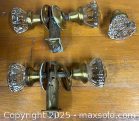 MaxSold Auction: Antique Glass Door Hardware - Point Edward (Ontario, Canada) SELLER MANAGED Estate Sale Online Auction -  Michigan Avenue