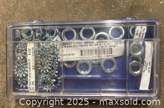 MaxSold Auction: Assortment of Nuts, tooth lock washers - Point Edward (Ontario, Canada) PARTNER MANAGED Estate Sale Online Auction -  Michigan Avenue
