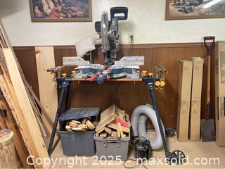 MaxSold Auction: Bosch Miter Saw - Point Edward (Ontario, Canada) SELLER MANAGED Estate Sale Online Auction -  Michigan Avenue