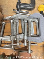 MaxSold Auction: C-Clamps, 3-Way Edge Clamps  - Point Edward (Ontario, Canada) SELLER MANAGED Estate Sale Online Auction -  Michigan Avenue