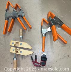 MaxSold Auction: C Clamps, Spring Clamp, Etc - Point Edward (Ontario, Canada) PARTNER MANAGED Estate Sale Online Auction -  Michigan Avenue