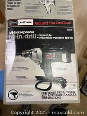 MaxSold Auction: Craftsman Electric Drill - Point Edward (Ontario, Canada) PARTNER MANAGED Estate Sale Online Auction -  Michigan Avenue