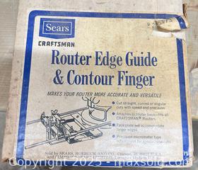 MaxSold Auction: Craftsman Router Edge Guide & Contour Finger - Point Edward (Ontario, Canada) PARTNER MANAGED Estate Sale Online Auction -  Michigan Avenue