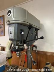 MaxSold Auction: Delta Rockwell Floor Model Drill Press - Point Edward (Ontario, Canada) SELLER MANAGED Estate Sale Online Auction -  Michigan Avenue