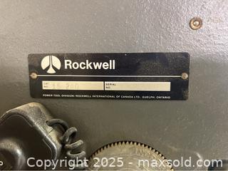 MaxSold Auction: Delta Rockwell Floor Model Drill Press - Point Edward (Ontario, Canada) SELLER MANAGED Estate Sale Online Auction -  Michigan Avenue