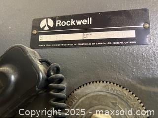 MaxSold Auction: Delta Rockwell Floor Model Drill Press - Point Edward (Ontario, Canada) SELLER MANAGED Estate Sale Online Auction -  Michigan Avenue