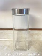 MaxSold Auction: Glass Food Storage Jars  - Point Edward (Ontario, Canada) PARTNER MANAGED Estate Sale Online Auction -  Michigan Avenue