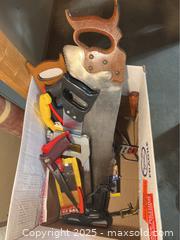 MaxSold Auction: Hand Saw’s, Trowels - Point Edward (Ontario, Canada) PARTNER MANAGED Estate Sale Online Auction -  Michigan Avenue