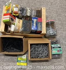MaxSold Auction: Hardware- Nails, Screws, Pins - Point Edward (Ontario, Canada) PARTNER MANAGED Estate Sale Online Auction -  Michigan Avenue