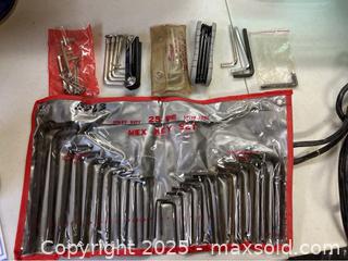 MaxSold Auction: Hex Key Sets - Point Edward (Ontario, Canada) SELLER MANAGED Estate Sale Online Auction -  Michigan Avenue