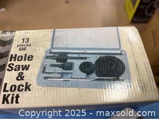 MaxSold Auction: Hole Saw & Lock Kit - Point Edward (Ontario, Canada) PARTNER MANAGED Estate Sale Online Auction -  Michigan Avenue