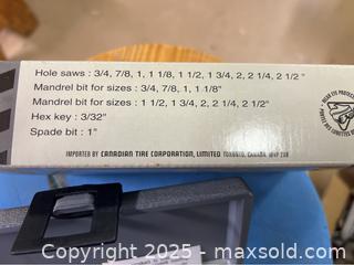 MaxSold Auction: Hole Saw & Lock Kit - Point Edward (Ontario, Canada) PARTNER MANAGED Estate Sale Online Auction -  Michigan Avenue