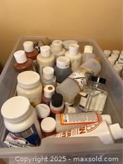 MaxSold Auction: Lot of Acrylic Paints - Point Edward (Ontario, Canada) SELLER MANAGED Estate Sale Online Auction -  Michigan Avenue