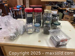MaxSold Auction: Lot Of Nails/Screws - Point Edward (Ontario, Canada) PARTNER MANAGED Estate Sale Online Auction -  Michigan Avenue