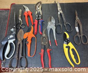 MaxSold Auction: Lot of Snips & Shears - Point Edward (Ontario, Canada) SELLER MANAGED Estate Sale Online Auction -  Michigan Avenue